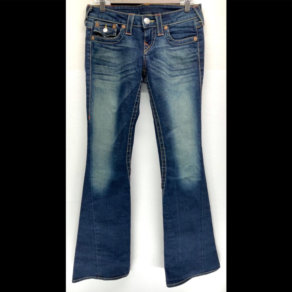 True Religion JOEY FLARE WOMENS JEAN LR Size 26